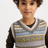 Plain Tee LS, T-shirt - Dark Roast