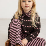 Torin, Strikbluse - Rose Frosting Hearts