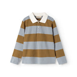 Tad Polo LS, Bluse - Monsoon Blue Stripe