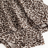 Leo Ramona Frill LS, Kjole - Dark Brown Leo