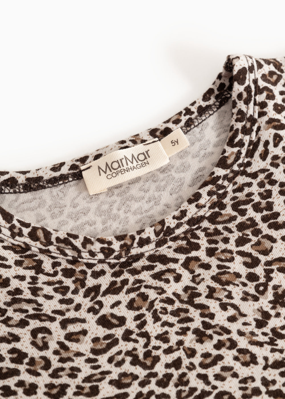Leo Tee, T-shirt - Dark Brown Leo
