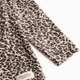 Leo Tee, T-shirt - Dark Brown Leo