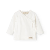 Tut Wrap LS, Bluse - Gentle White