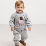 Theos B, Bluse - Cloud Grey Logo