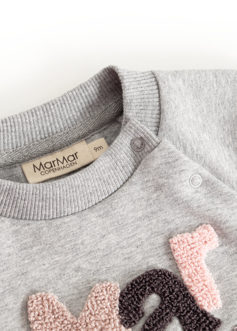 Theos B, Bluse - Cloud Grey Logo