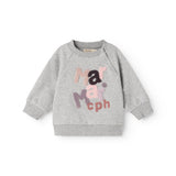 Theos B, Bluse - Cloud Grey Logo