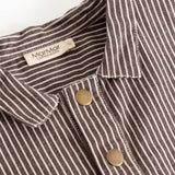 Tovan, Skjorte - Dark Brownie Stripe