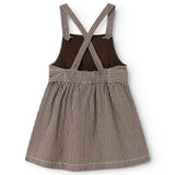 Sanne, Kjole - Dark Brownie Stripe