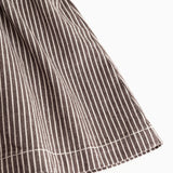 Sanne, Kjole - Dark Brownie Stripe