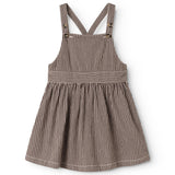 Sanne, Kjole - Dark Brownie Stripe