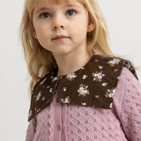 Tilda, Strik Cardigan - Soft Berry
