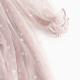 Dera, Kjole - Cloud Gray Hearts