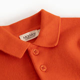 Teno Polo, Strikbluse - Grapefruit