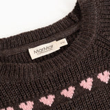 Torin, Strikbluse - Rose Frosting Hearts