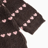 Torin, Strikbluse - Rose Frosting Hearts