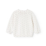 Taki, Strik Cardigan - Flower Stripe