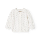 Taki, Strik Cardigan - Flower Stripe