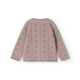Totti, Strik Cardigan - Dusty Purple