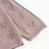 Totti, Strik Cardigan - Dusty Purple