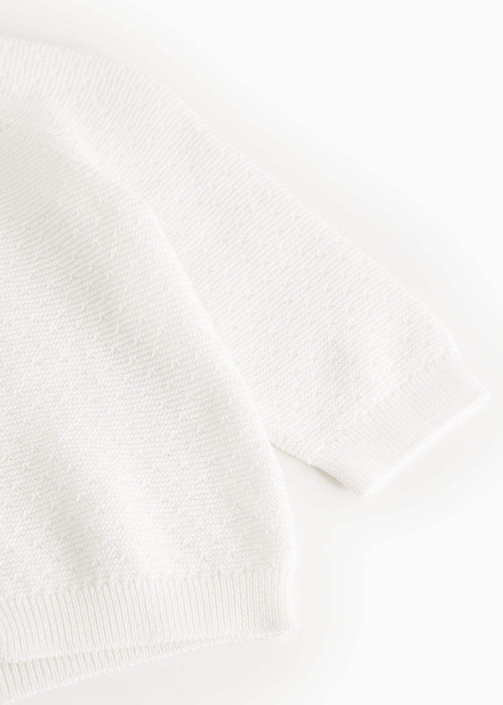 Taki, Strik Cardigan - Gentle White