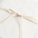 Alia, Striktæppe - Gentle White