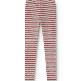Lisa, Leggings - Cherry Stripe