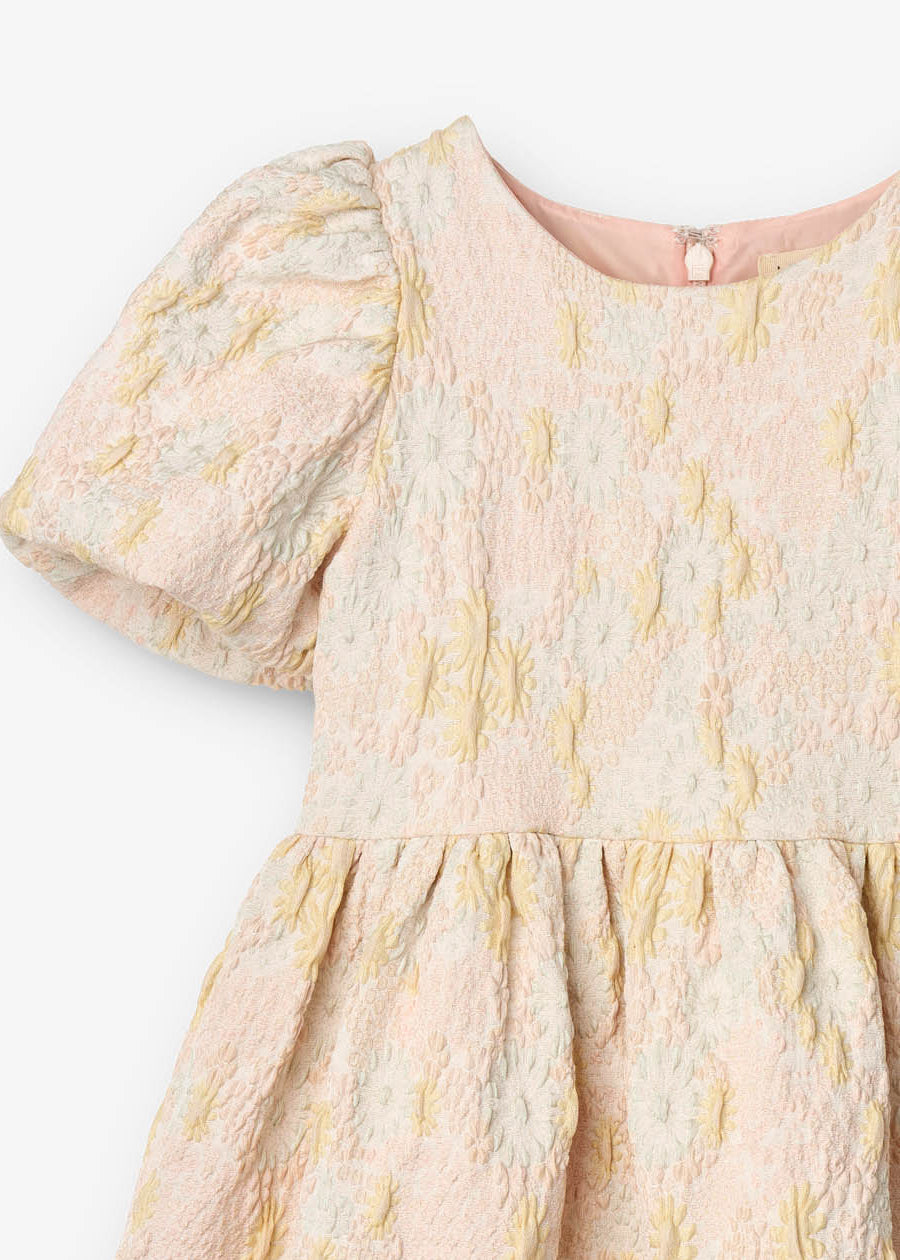 Diondra, Kjole - Limonade Jacquard