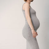 Dress W - Kjole, Light Grey Melange