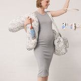 Dress W - Kjole, Light Grey Melange