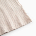 Lyserød kortærmet pointelle t-shirt til kvinder