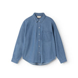 Telo W, Skjorte - Blue Denim