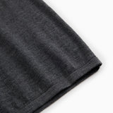 Tanne W, Bluse - Dark Grey Melange