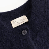 Tavon W, Strikcardigan - Darkness Melange