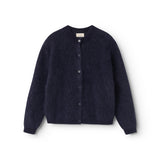 Tavon W, Strikcardigan - Darkness Melange