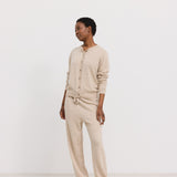 Tepi W, Kashmir Cardigan - Sand Mel.