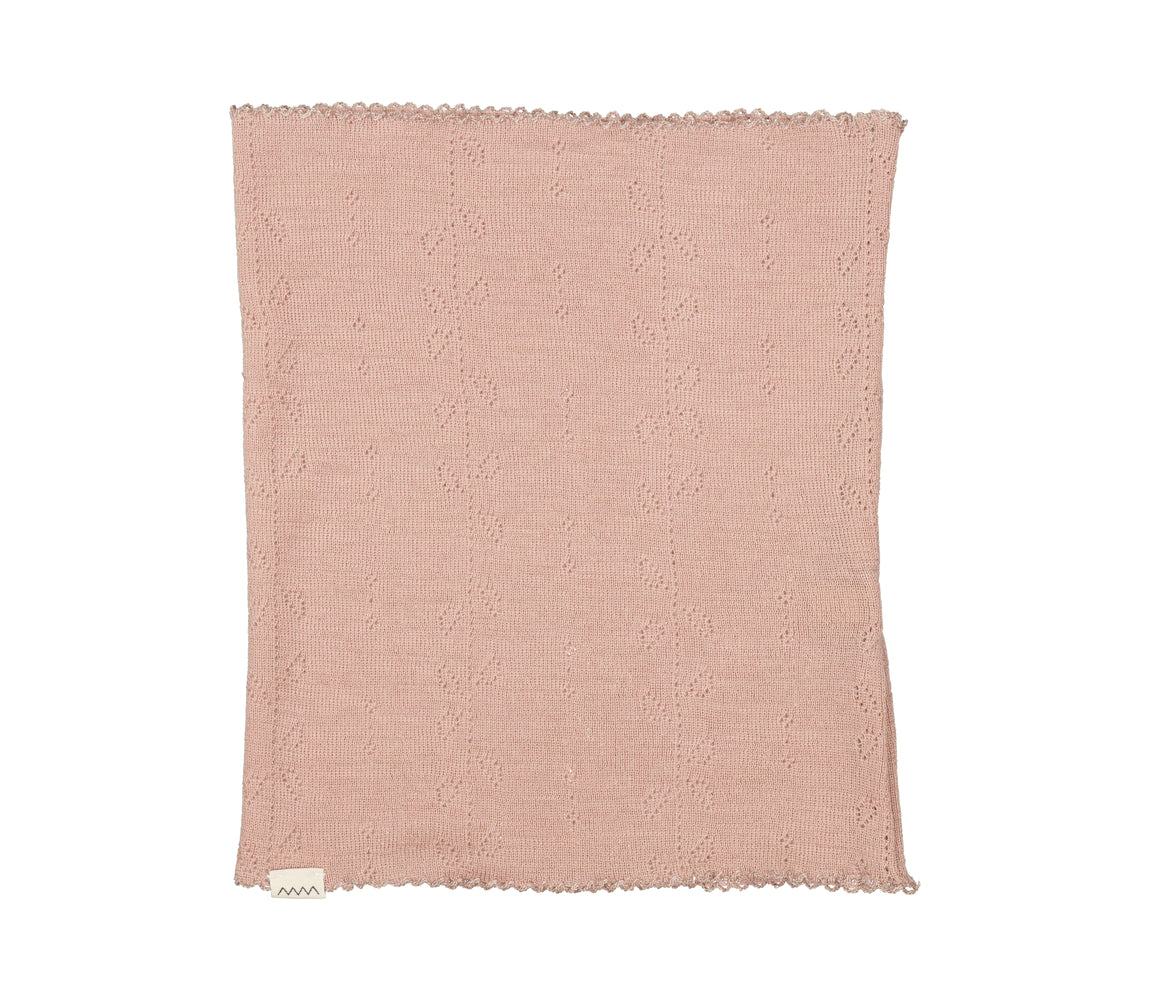 Puff, Uld Pointelle Halskæde - Burnt Rose - MarMar København