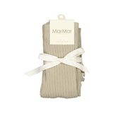 Tights, Strømpebukser - White Sage - MarMar Copenhagen