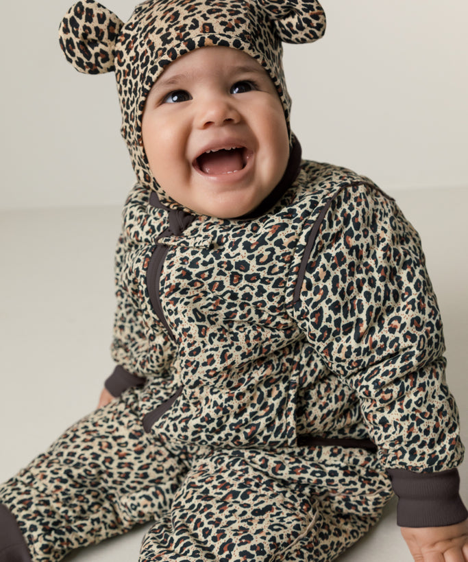 Leo Balaclava Ear, Elefanthue - Brown Leo - MarMar Copenhagen