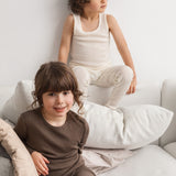 Tavi, Uld rib undertrøje - Natural - MarMar Copenhagen